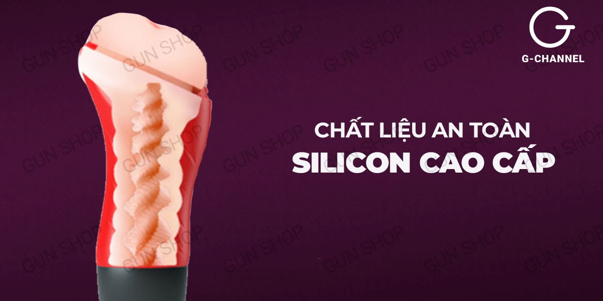 Âm đạo giả Crazy Bull 12 chế độ rung xoay đảo chiều cực khoái