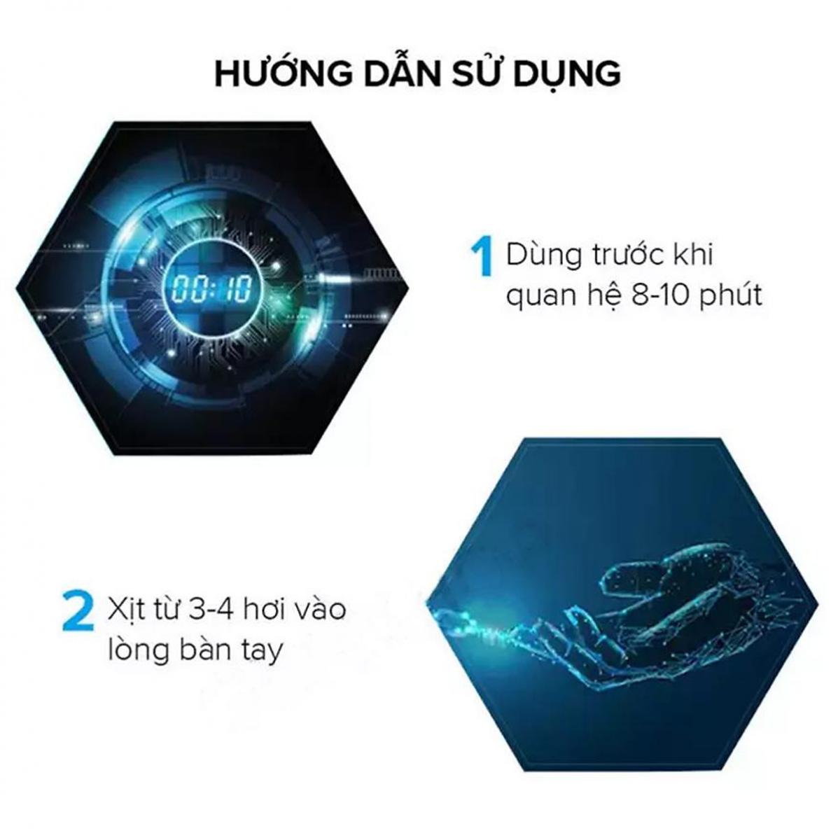 Chai Xịt Maxman Delay Spray 45ml Kéo Dài Thời Gian Quan Hệ An Toàn