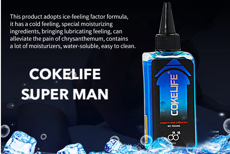 Gel bôi trơn Cokelife Super Man xanh mát lạnh 85g gel hậu môn cho gay