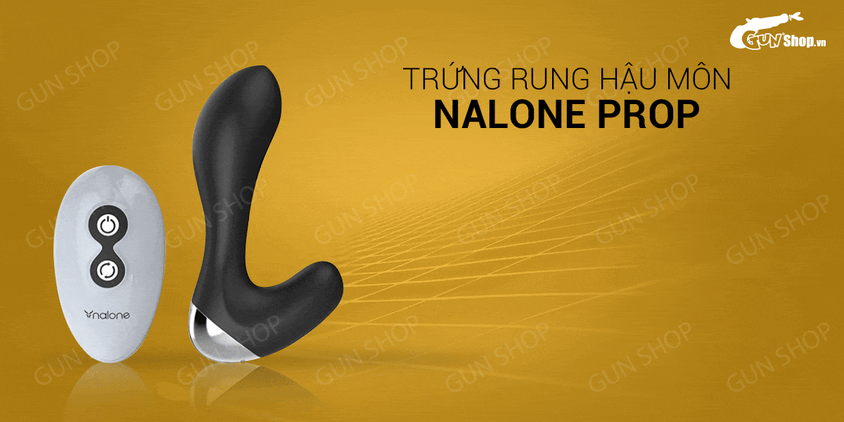  Bỏ sỉ Trứng rung kích thích hậu môn 7 chế độ rung điều khiển từ xa dùng sạc - Nalone Prop giá sỉ