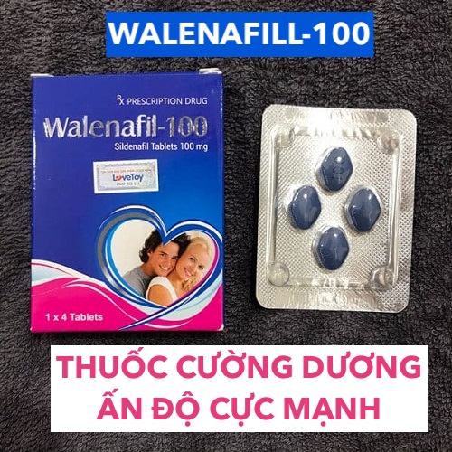  Bỏ sỉ Thuốc Walenafil 100 cường dương walenafil-100 sildenafil trị xuất tinh sớm tăng sinh lý giá rẻ