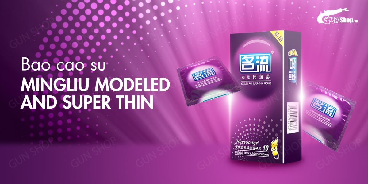  Đại lý Bao cao su Mingliu Modeled And Super Thin - Siêu mỏng hiện đại - Hộp 10 cái có tốt không?