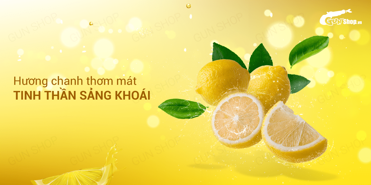  Shop bán Gel bôi trơn hương chanh - Boyafei Lemon - Chai 200ml nhập khẩu