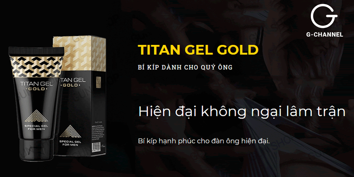  Bán Gel bôi trơn tăng kích thước cao cấp - Titan Gold - Chai 50ml mới nhất
